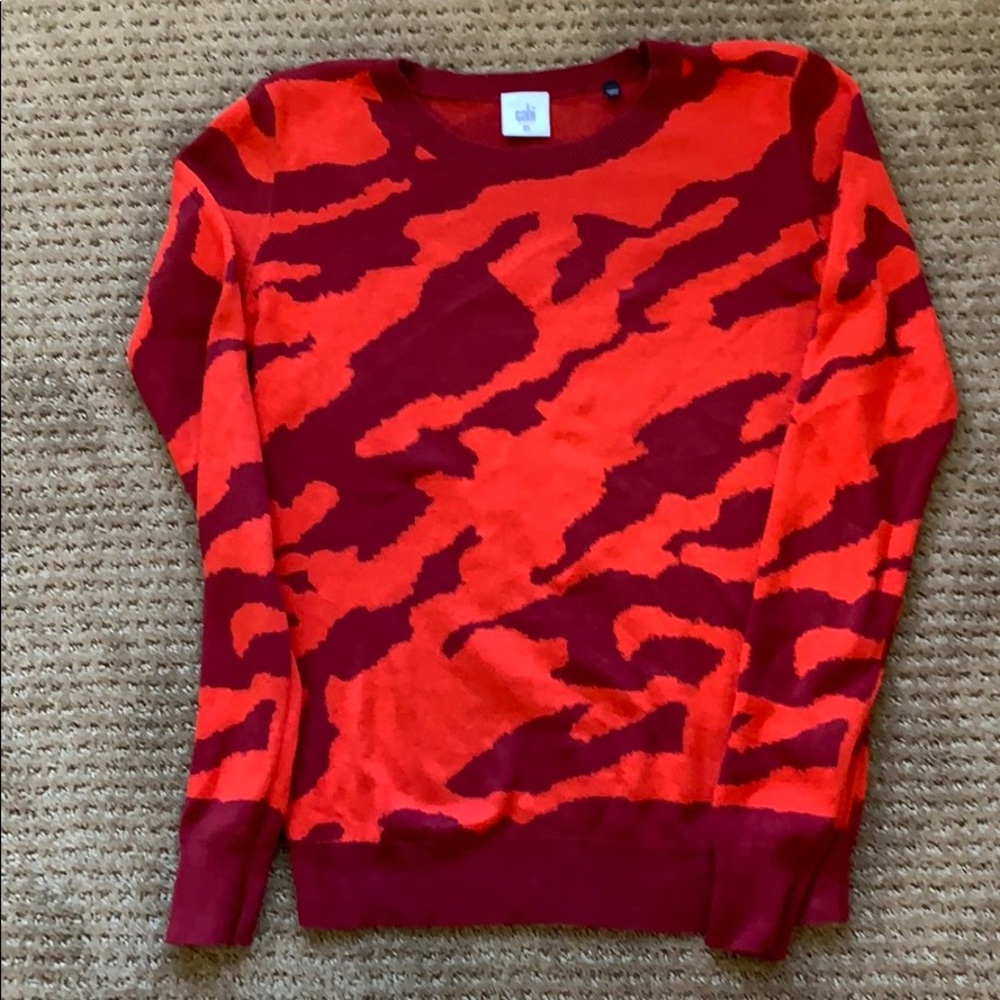 Camo sweater